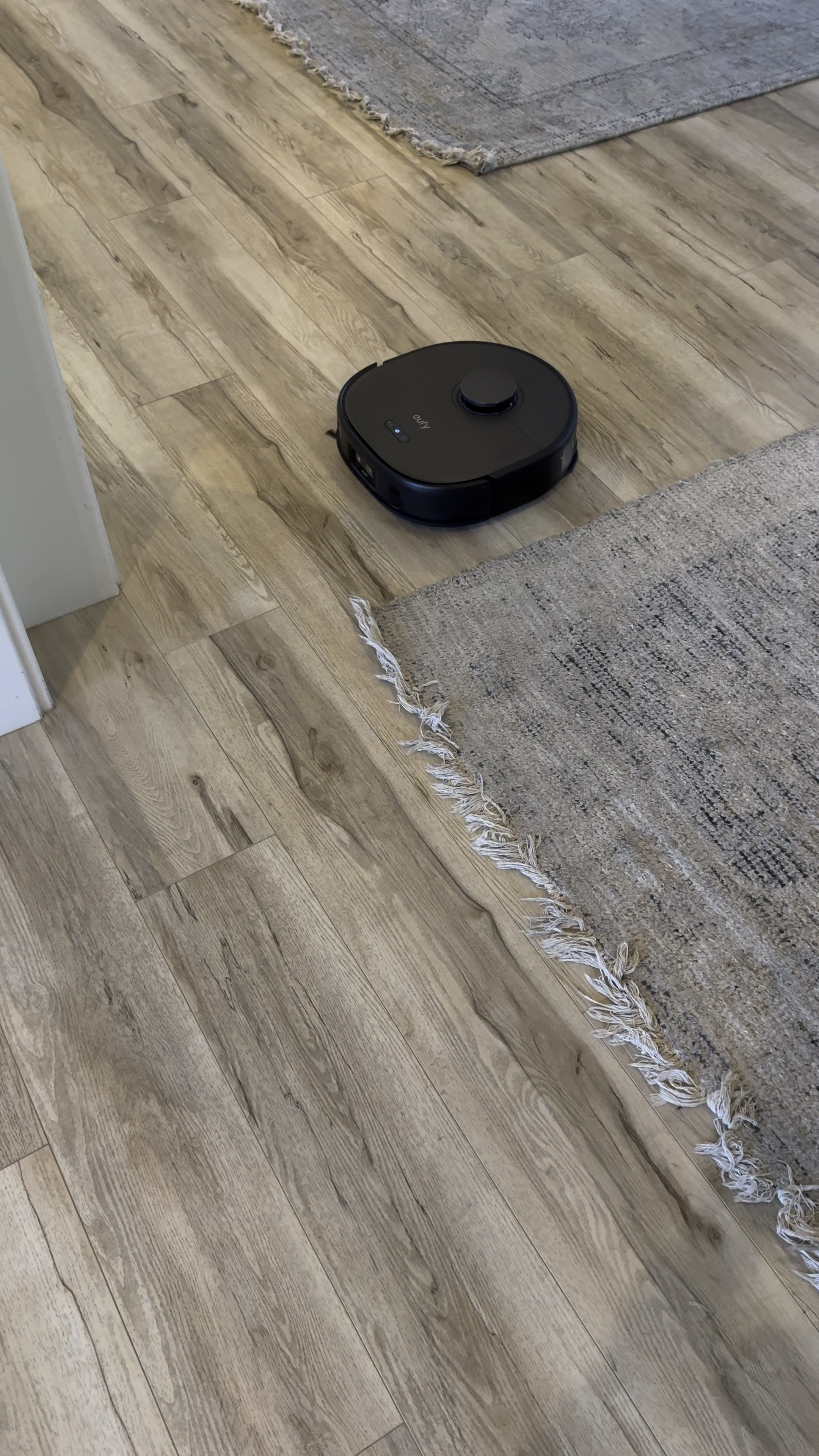 Eufy x10 Pro Omni Robot vacuum + mop
10/10 soooo good! Great vacuum and leaves a professional clean mopped floor. This vacuum is louder than my previous Eufy robot vacuum, but the clean way outweighs the noise. Would make a great gift!! Christmas gift | gift guide | birthday gift 

#LTKVideo #LTKHome #LTKGiftGuide