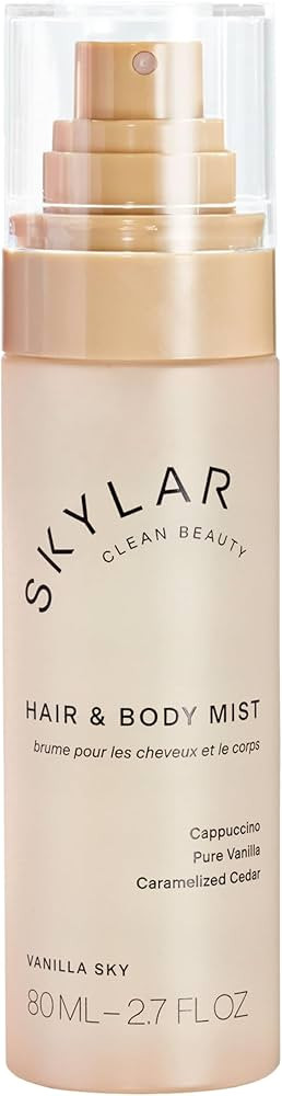 Skylar Vanilla Sky Hair & Body Mist | Hypoallergenic & Clean Fragrance | Vegan, Cruelty Free, and... | Amazon (US)