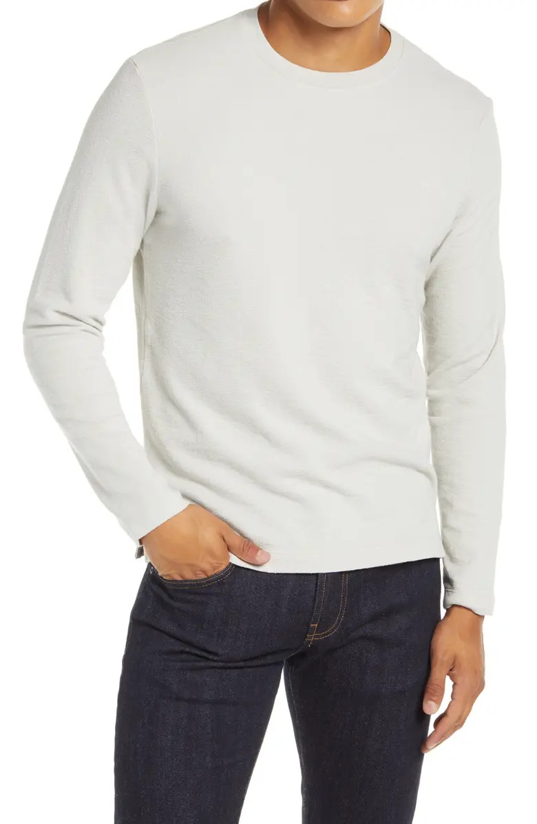 Textured Long Sleeve T-Shirt | Nordstrom