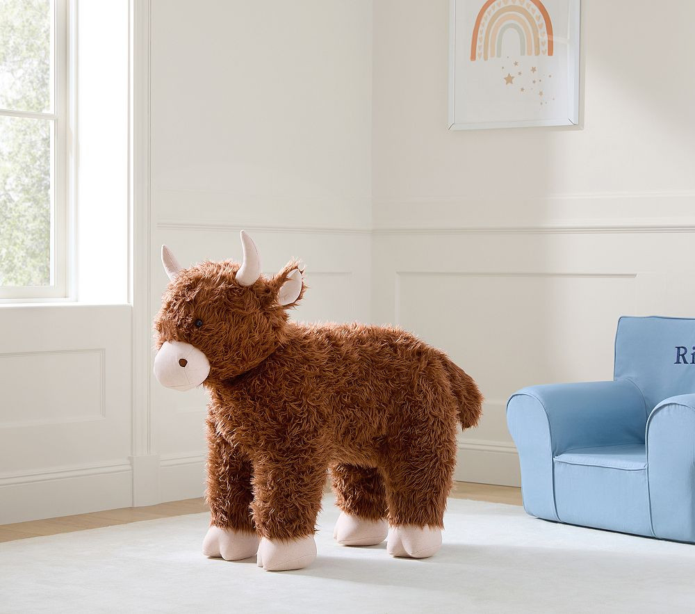 Jumbo Highland Cow Plush | Pottery Barn Kids