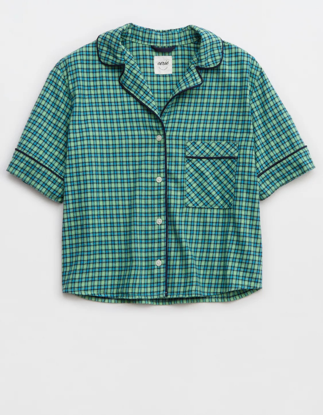 Aerie Flannel Pajama Shirt | Aerie