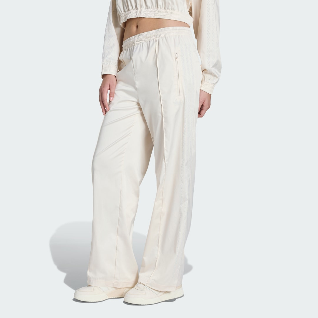 adidas PEARL FIREBIRD LOOSE TRACKPANTS Wonder White L - Womens Originals Pants | adidas (US)