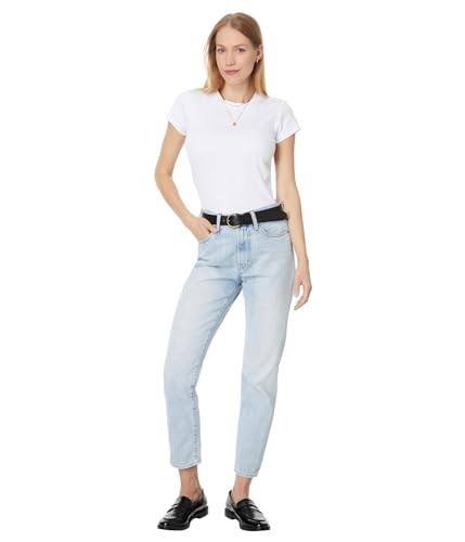 Madewell Women's Brightside Tee, Eyelet White, S | Amazon (US)