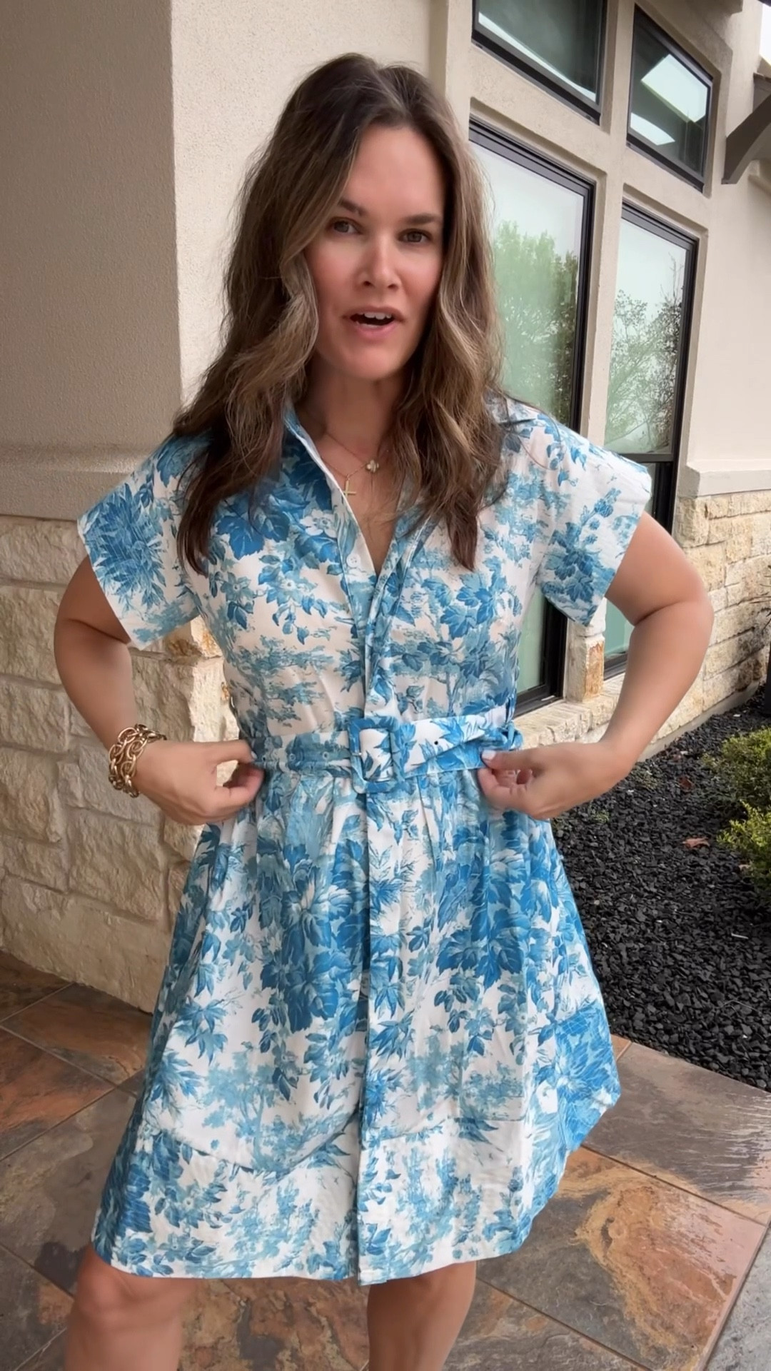 This dress looks so polished! I love the white and blue for summer. 🩵

#LTKmomlife #LTKootd #LTKSeasonal