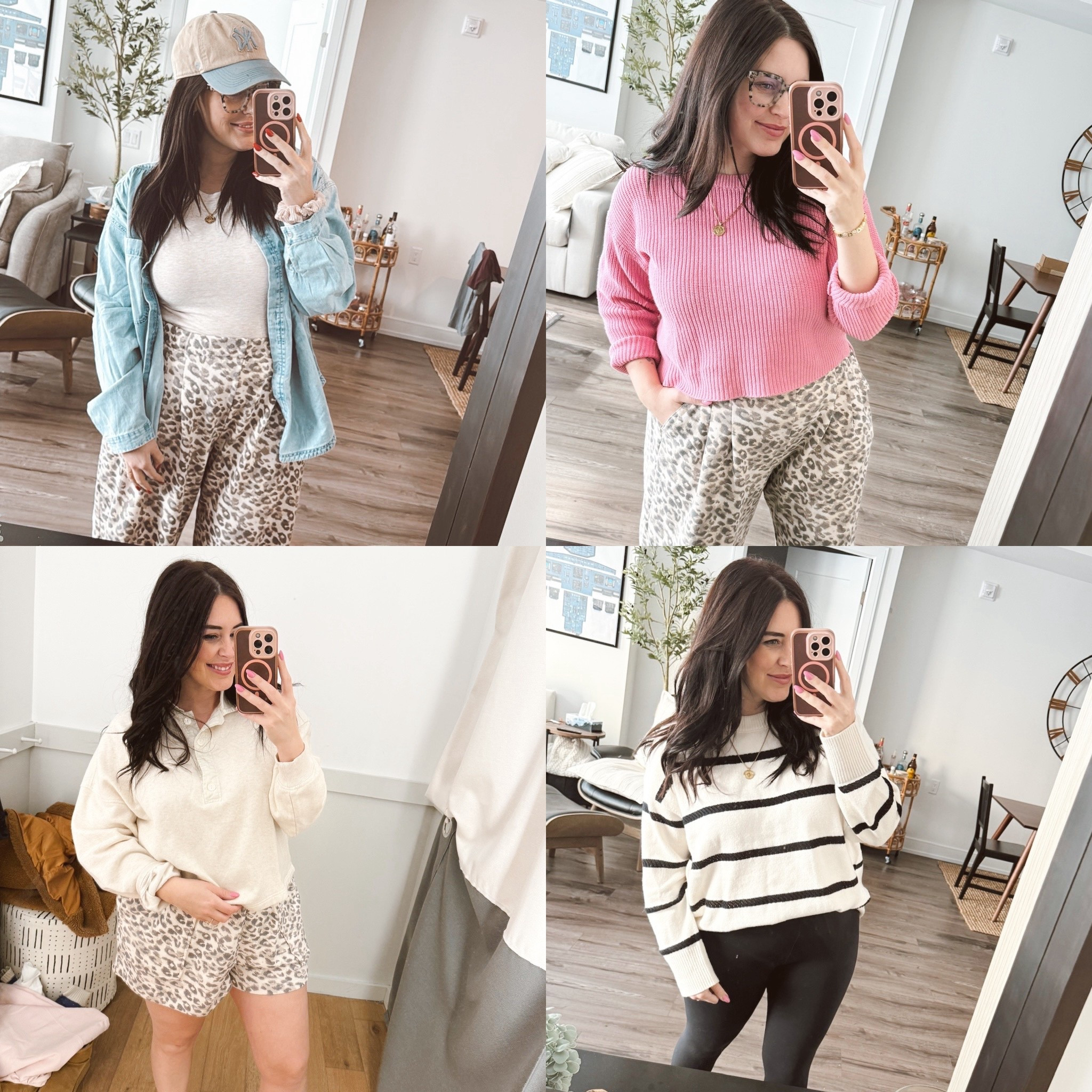 Comfy outfits I’ve been living in lately 🩷 which one would you wear?! 

#LTKmidsize #LTKwinter #LTKcanada