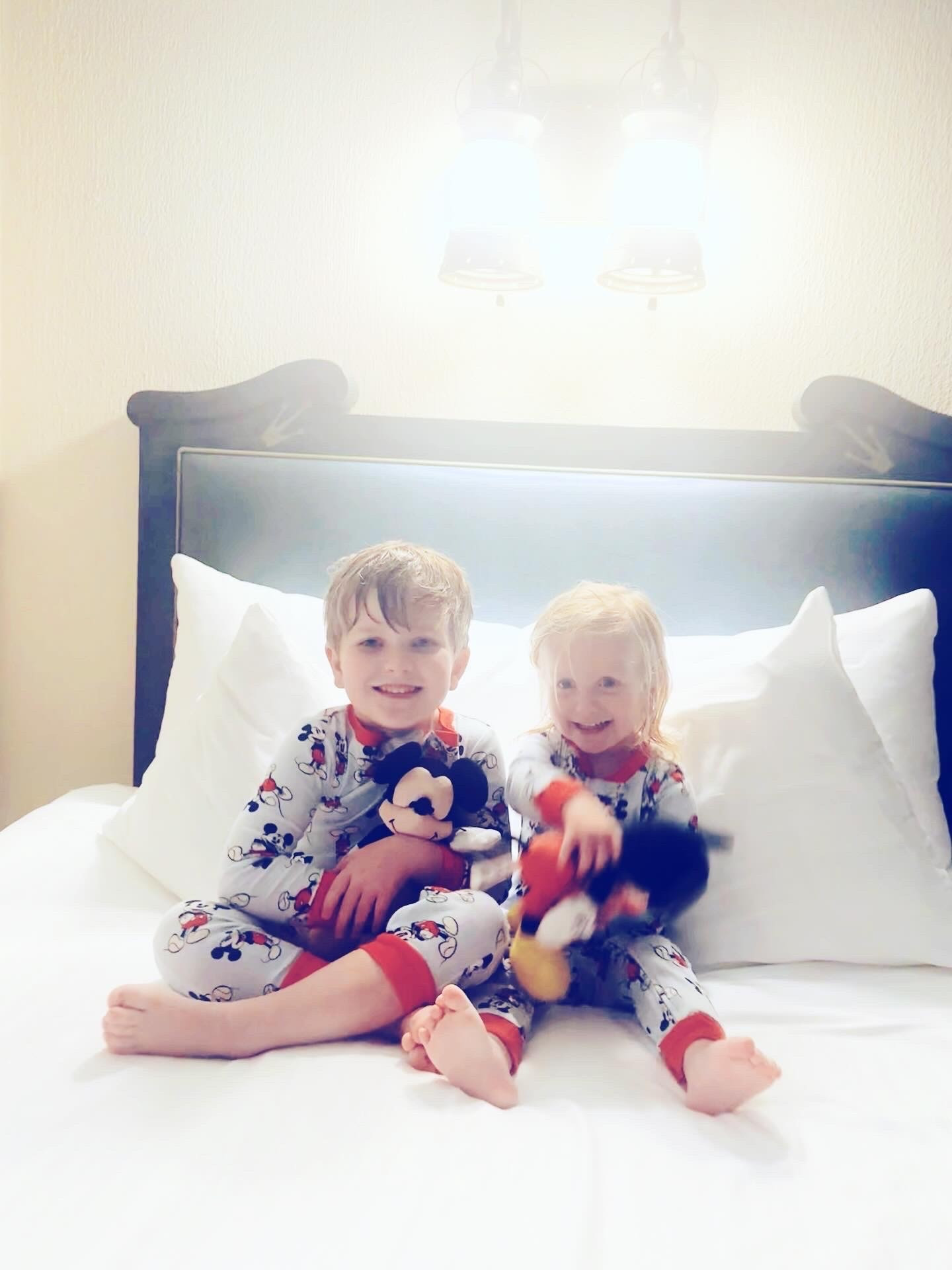 When you wish 💭 upon a star 💫 … a dream that you wish will come true !!! 🐭🏰❤️ Made it down to the most ✨ magical ✨ place on earth 🌎 to celebrate these (almost) birthday 🎂 brother besties 🥰 and our little Mickey babies 👶🏼🩵👶🏼 sure are excited 🤭 for a big ol’ day at Magic Kingdom 👑 (!!) ahead!! 🪄🎈🌟🖤 I’ll share lots of memories 📸 tomorrow I’m sure 🎞️, but today we are headed off 🙌🏽 to soak it all in 💖 and have the most magical time on our very first trip as a family of four (!!) this year!! 🌴😍 #madeittodisney #mostmagicalplaceonearth #disneybirthdaytrip #babysfirstdisneytrip #firstdisneytripasafamilyof4