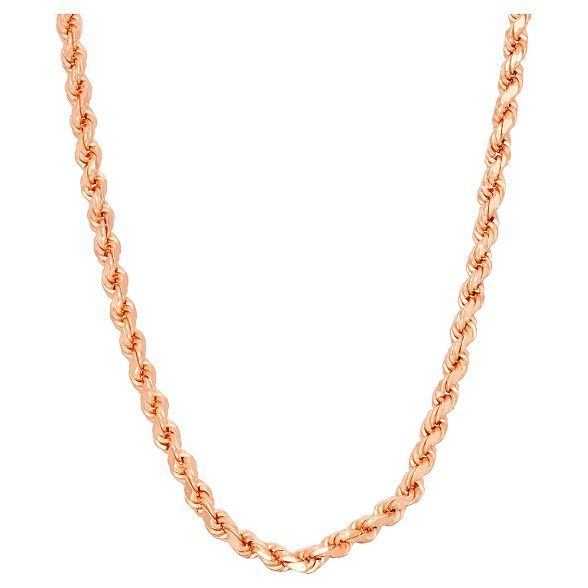 Tiara Sterling Silver Rope Chain Necklace | Target