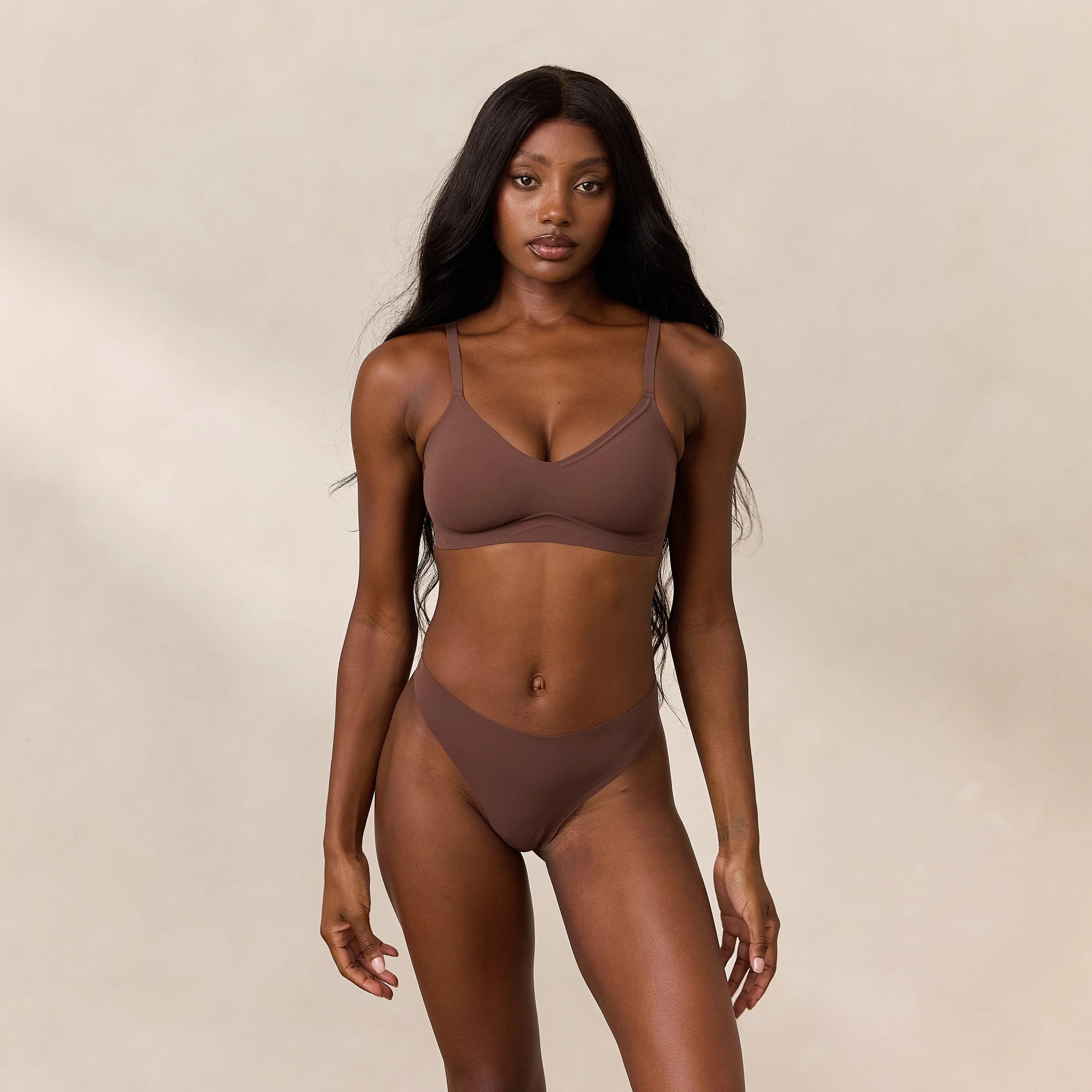 Everyday Flex Bralette - Cocoa | Lounge UK