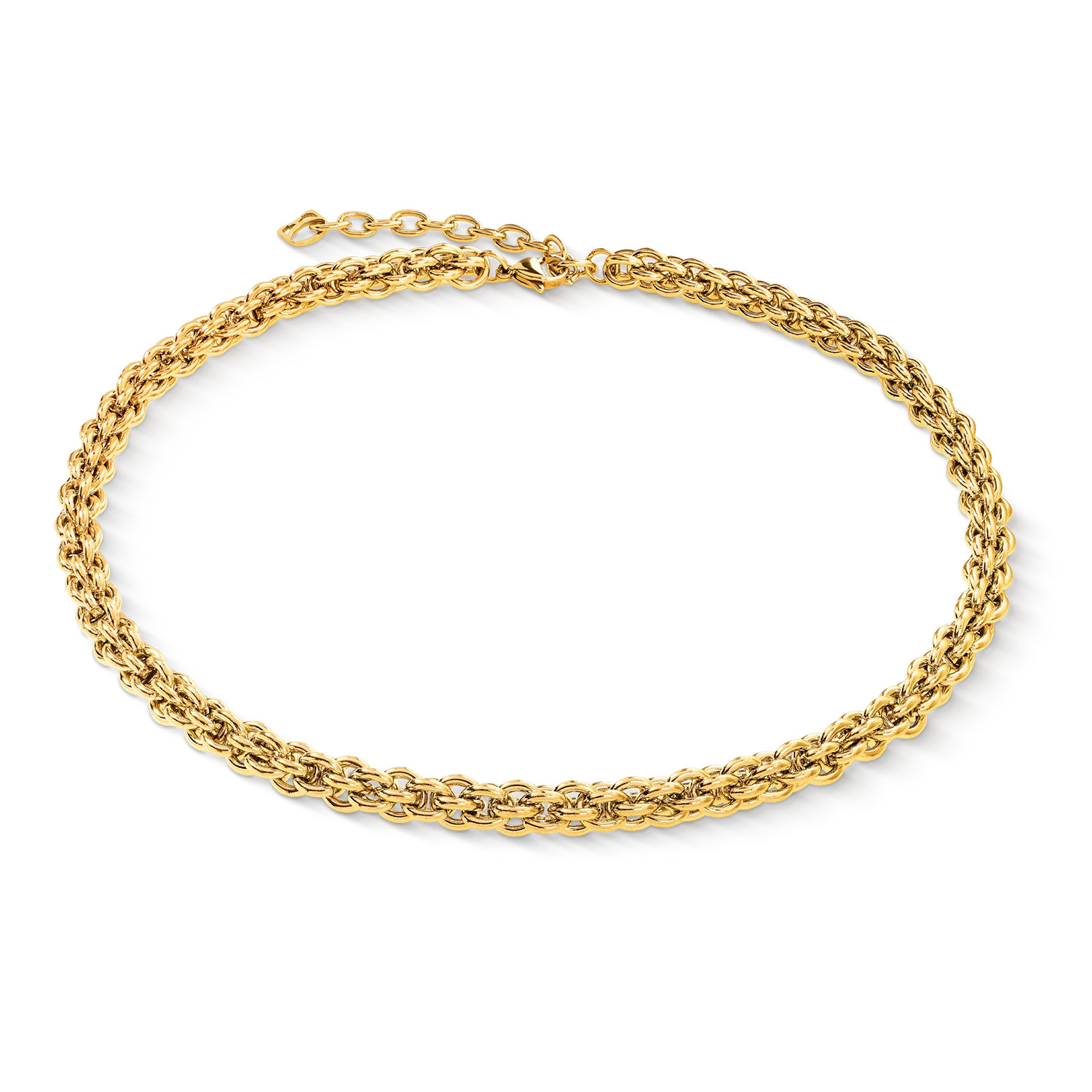Halskette Mesh Chain Classic gold | Coeur de Lion