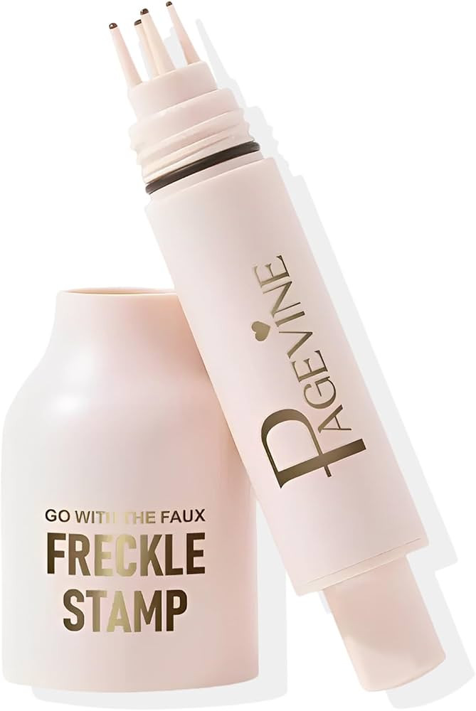 Freckle Stamp Pen,Fake Freckles Stain Marker Pencil Tool for Natural and Lifelike Sunkissed Face ... | Amazon (US)