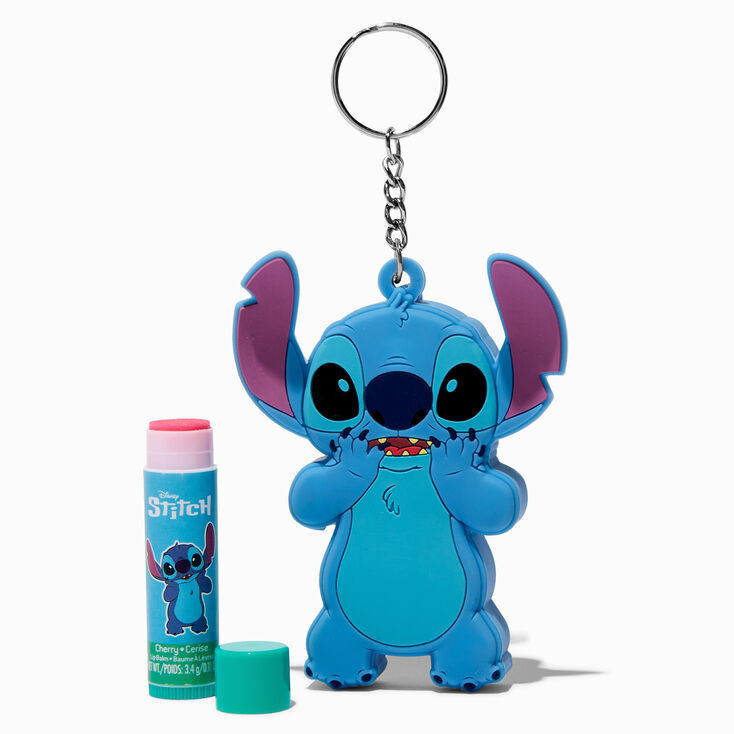 Disney Stitch Lip Balm Keychain | Claire's (US)