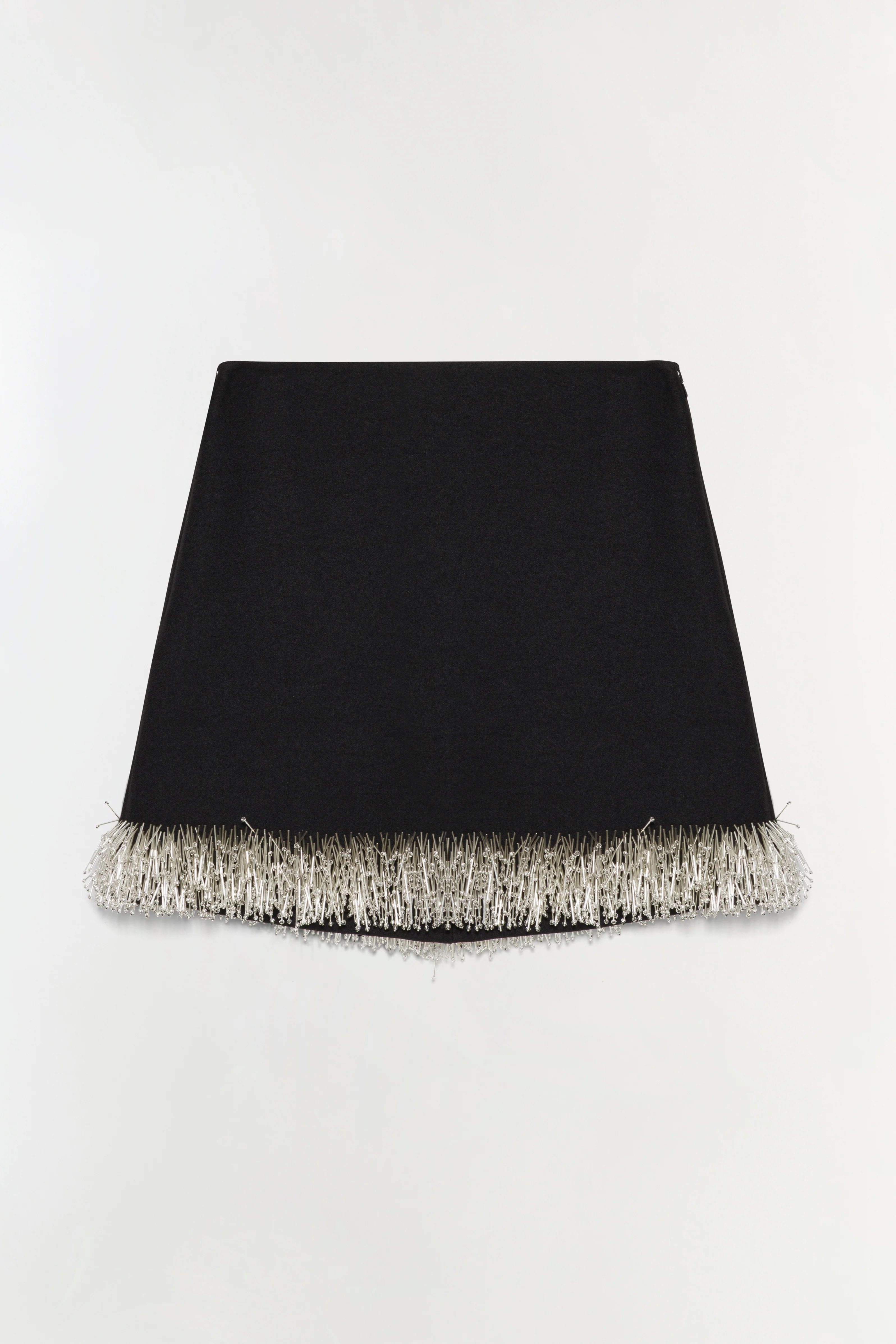 SIMKHAI Women's Dua Embellished Mini Skirt in Black, Size 8 | Simkhai