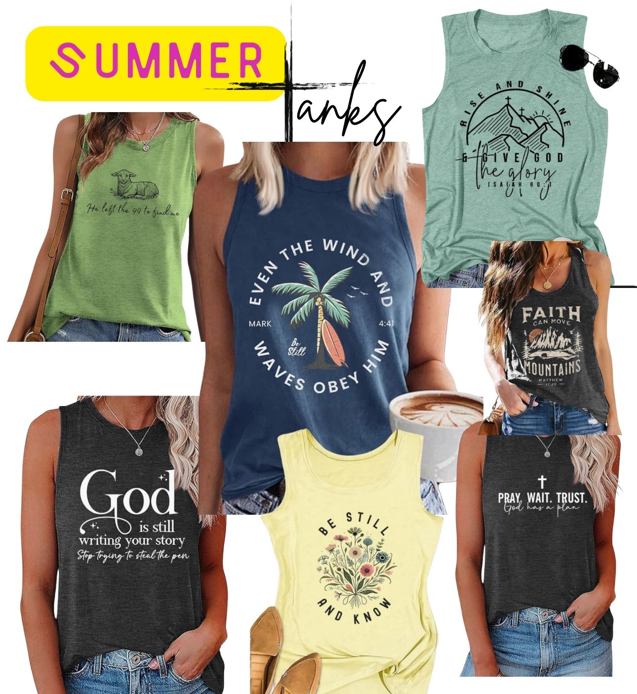 Wear your faith Tanks 🫶🏼

#LTKmomlife #LTKselfcare #LTKootd