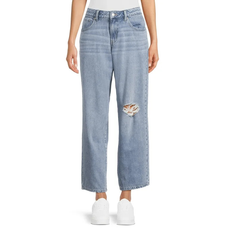 Time and Tru Women’s Low Rise Baggy Jeans, Sizes 2-20 | Walmart (US)