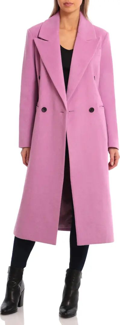 Avec Les Filles Tailored Double Breasted Coat | Nordstrom | Nordstrom