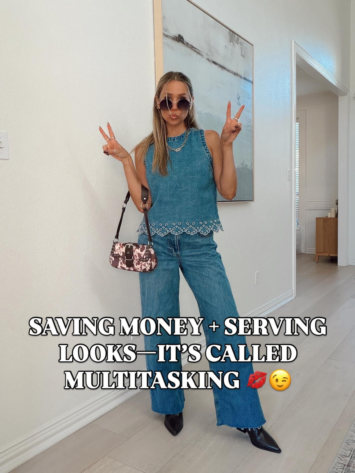 🤍 I love saving money on clothes, shopping sales, etc. so that I can occasionally splurge on accessories or beauty items. 🙊✨🤍

Comment ✨ME✨ for the 🔗. 

Linked in bio☝🏼☝🏼