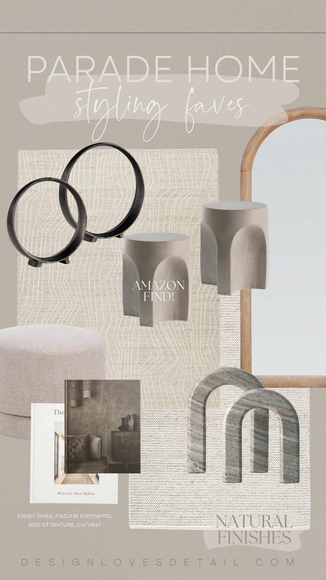 Simple and affordable decor finds! Can’t wait to show you how I style these in the parade homes. Just a few weeks left til the big reveal!!! 

#homedecor #interiordesign #rugs #deals 

#LTKdayinmylife #LTKHome #LTKSaleAlert