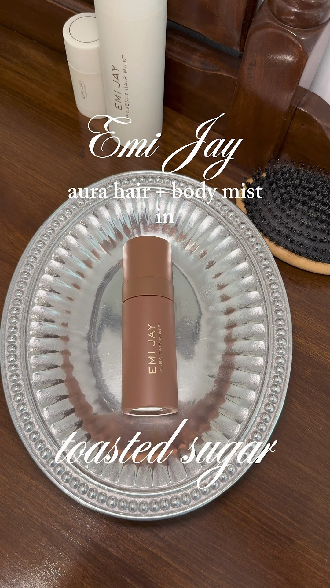 The most perfect, gourmand hair + body mist has arrived from Emi Jay🤎🍦
Fragrance notes: 
Top-
Spun sugar, sweet vanilla,
bergamot zest
Middle- 
Shea butter, waterlily, yellow daffodil 
Bottom- 
Tonka bean, amber mist, delicate musk



#LTKBeauty #LTKSeasonal #LTKFindsUnder50