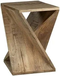 Signature Design by Ashley Zalemont Contemporary Architectural Designed Accent Table, Distressed ... | Amazon (US)