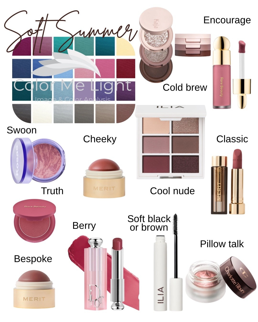 Soft summer makeup! 

#LTKBeauty
