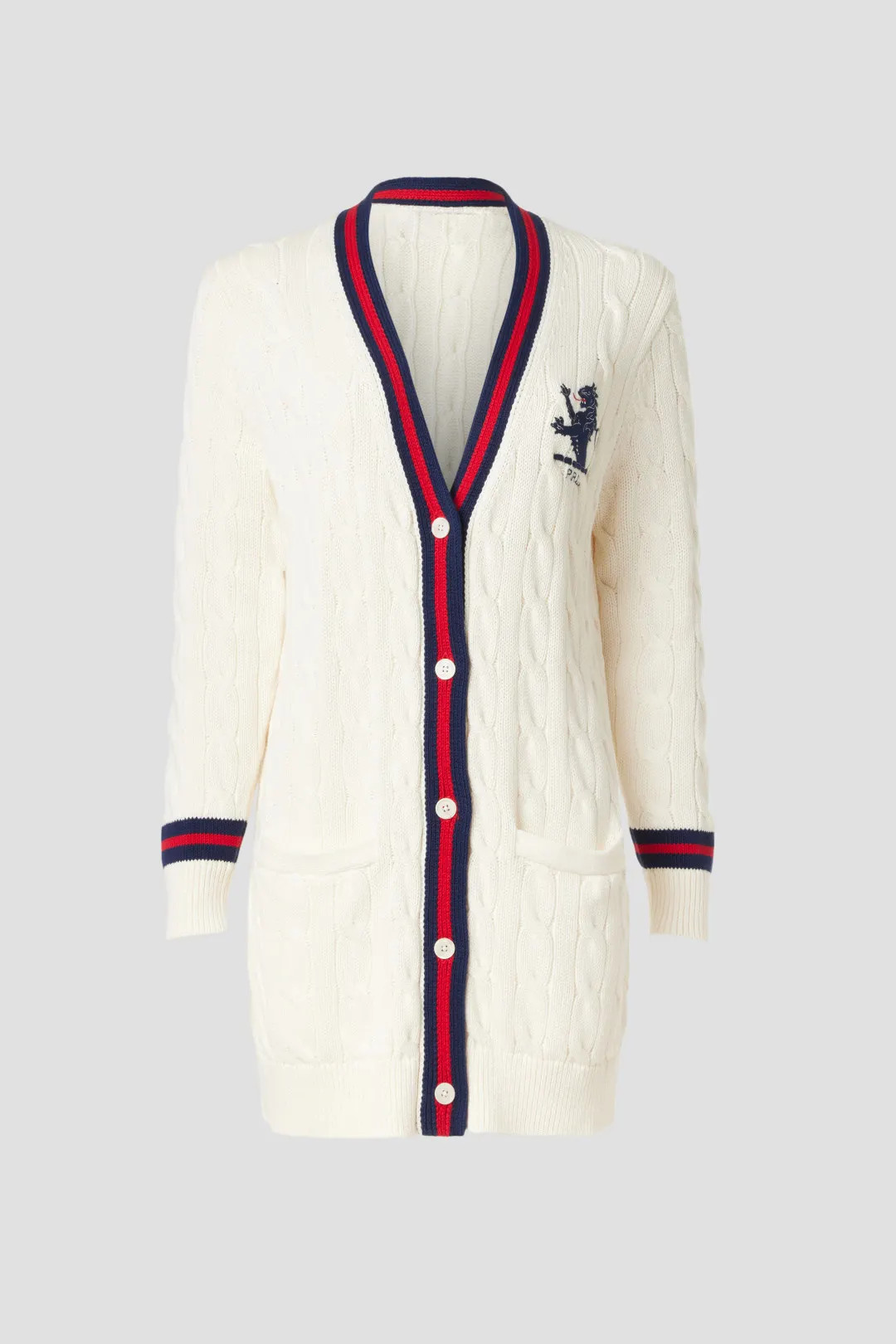 Polo Ralph Lauren Long Sleeve Cable Knit Cardigan | Rent the Runway