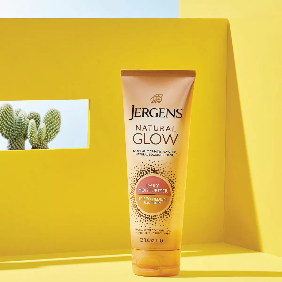 Jergens Natural Glow Daily Moisturizer Fair To Medium, Self Tanner Body Lotion, Sunless Tanning -... | Target