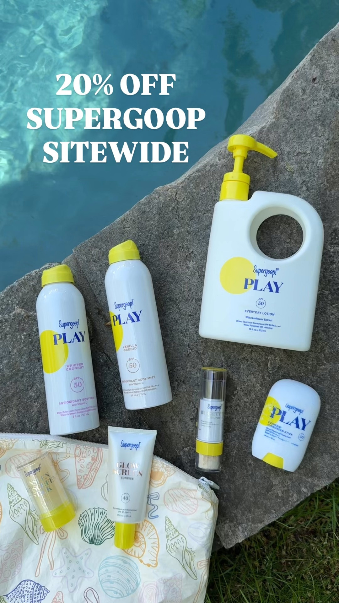 20% off Supergoop!! I always use this same to stock up for summer ☀️

#LTKSaleAlert #LTKBeauty #LTKTravel