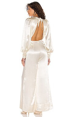 Free People X REVOLVE Nadia Jumpsuit in Evening Ivory from Revolve.com | Revolve Clothing (Global)