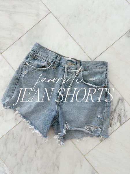 The best jean shorts! My favorite and most worn pairs of denim shorts - fit tts 