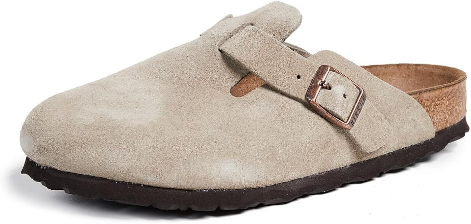 Birkenstock Women's Boston Suede Clogs | Amazon (US)