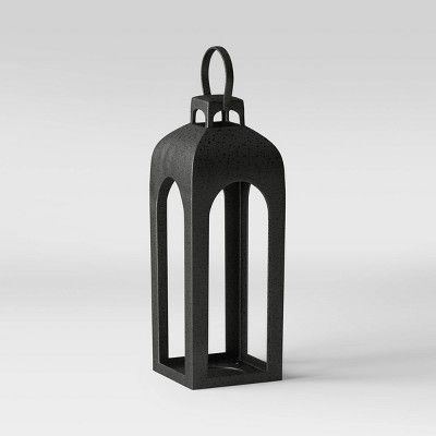 Metal Outdoor Lantern Black - Smith & Hawken™ | Target