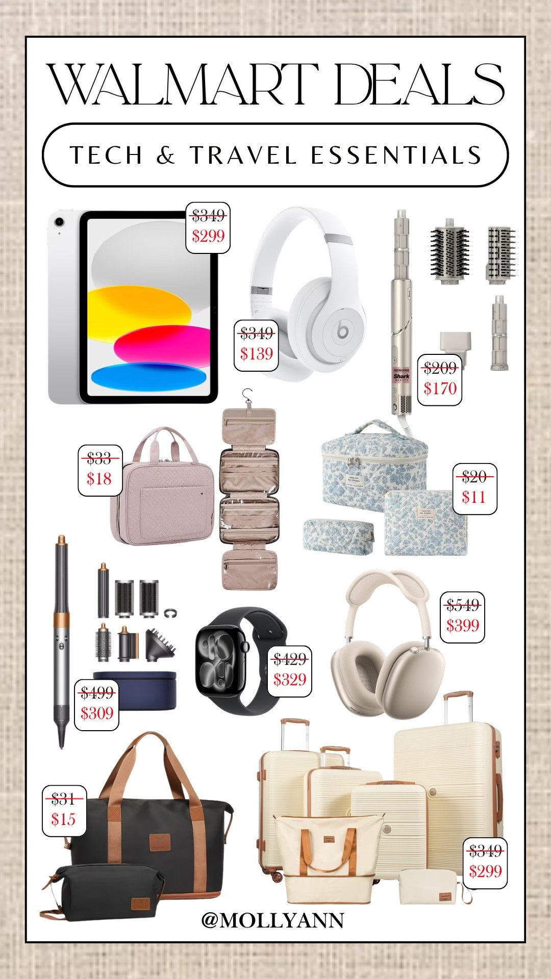 Walmart Deals Day!! Deals on Tech & Travel Essentials!

#LTKsale #LTKtech

#LTKTravel #LTKTravel #LTKSaleAlert #LTKSeasonal