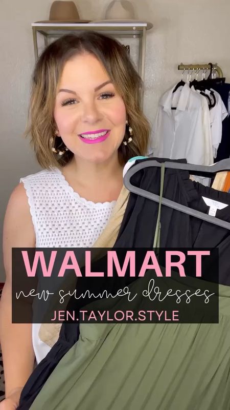 Walmart summer dresses! Wearing size XL in all of these. Perfect vacation dresses, and I love the black one as a wedding guest dress option! The last dress is available in sizes XS-4X, but they all run very generous.
6/2

#LTKVideo #LTKPlusSize #LTKStyleTip