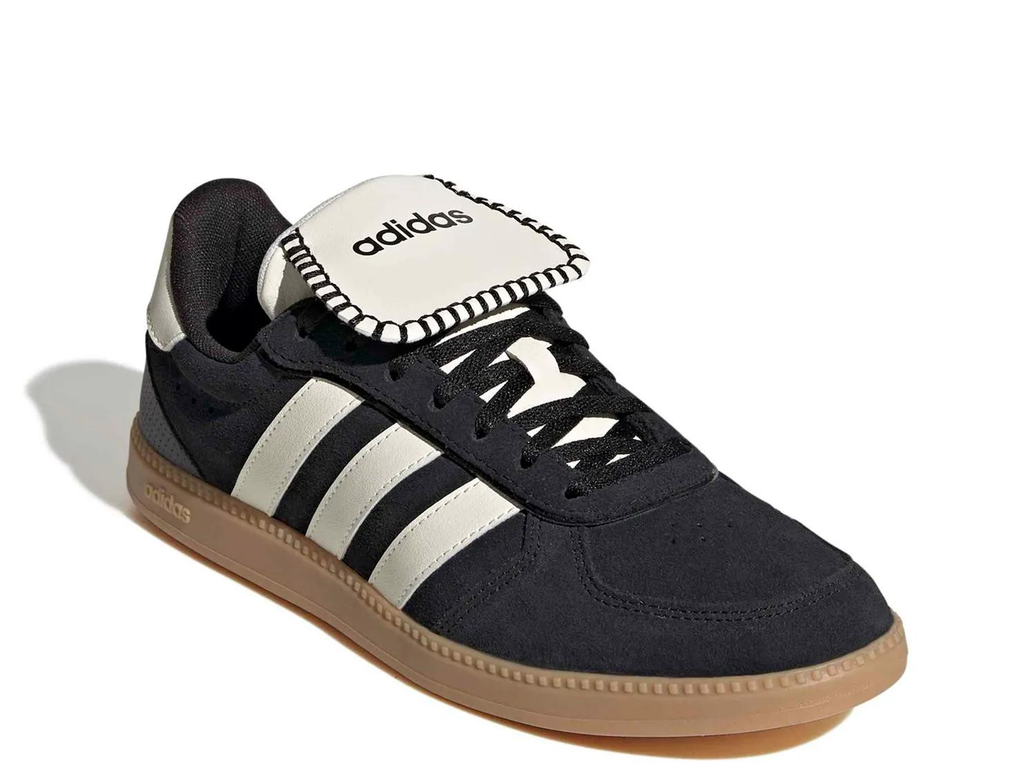 adidas Breaknet Sleek Sneaker | Women's | Black | Size 8.5 | Sneakers | DSW