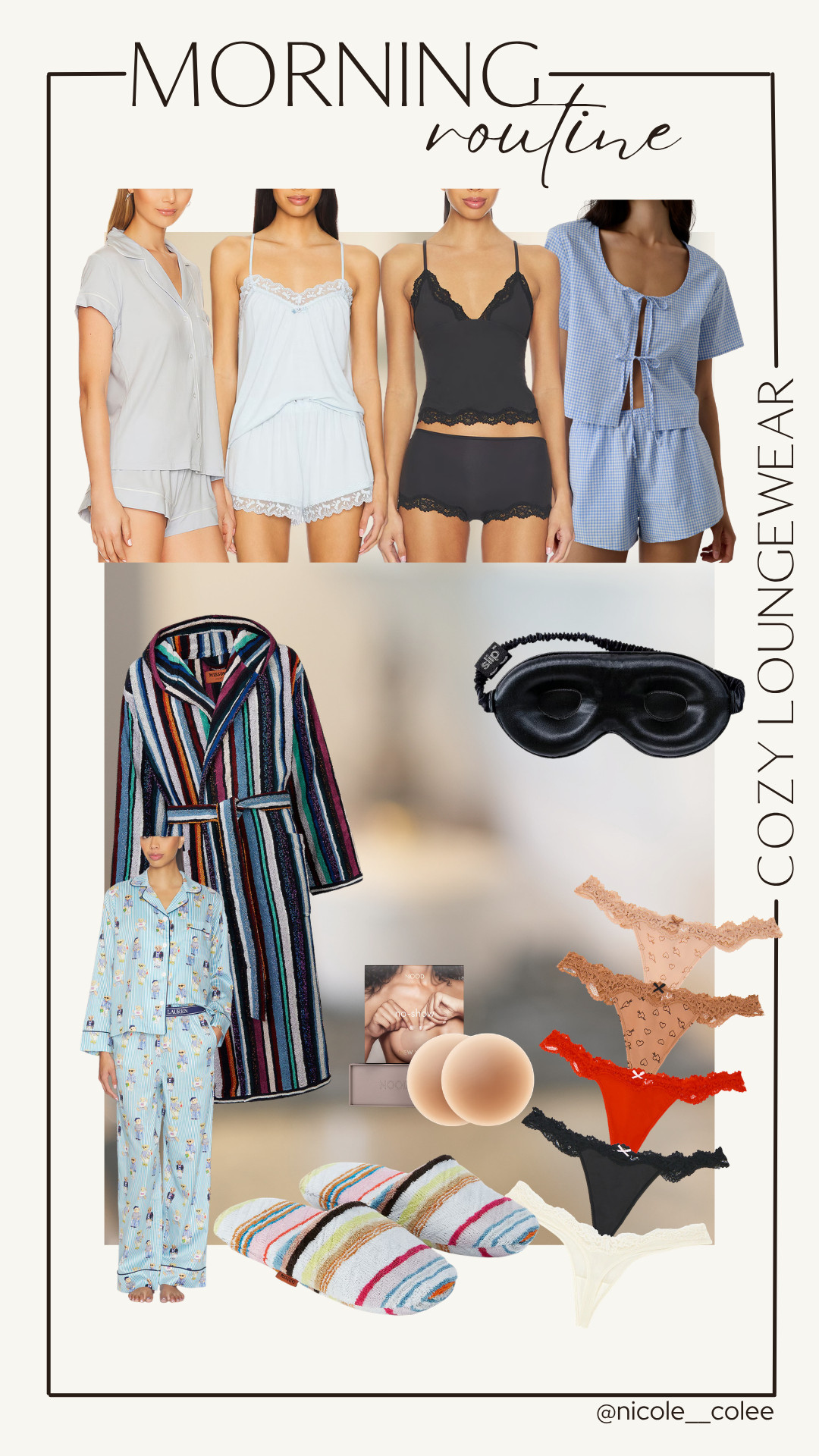 A better morning starts the night before.

Soft pajamas, cozy slippers, a silk sleep mask, and little comforts that make winding down feel special. When you sleep well, everything else gets easier. 

 #LTKdayinmylife #LTKgrwm #LTKmorningroutine