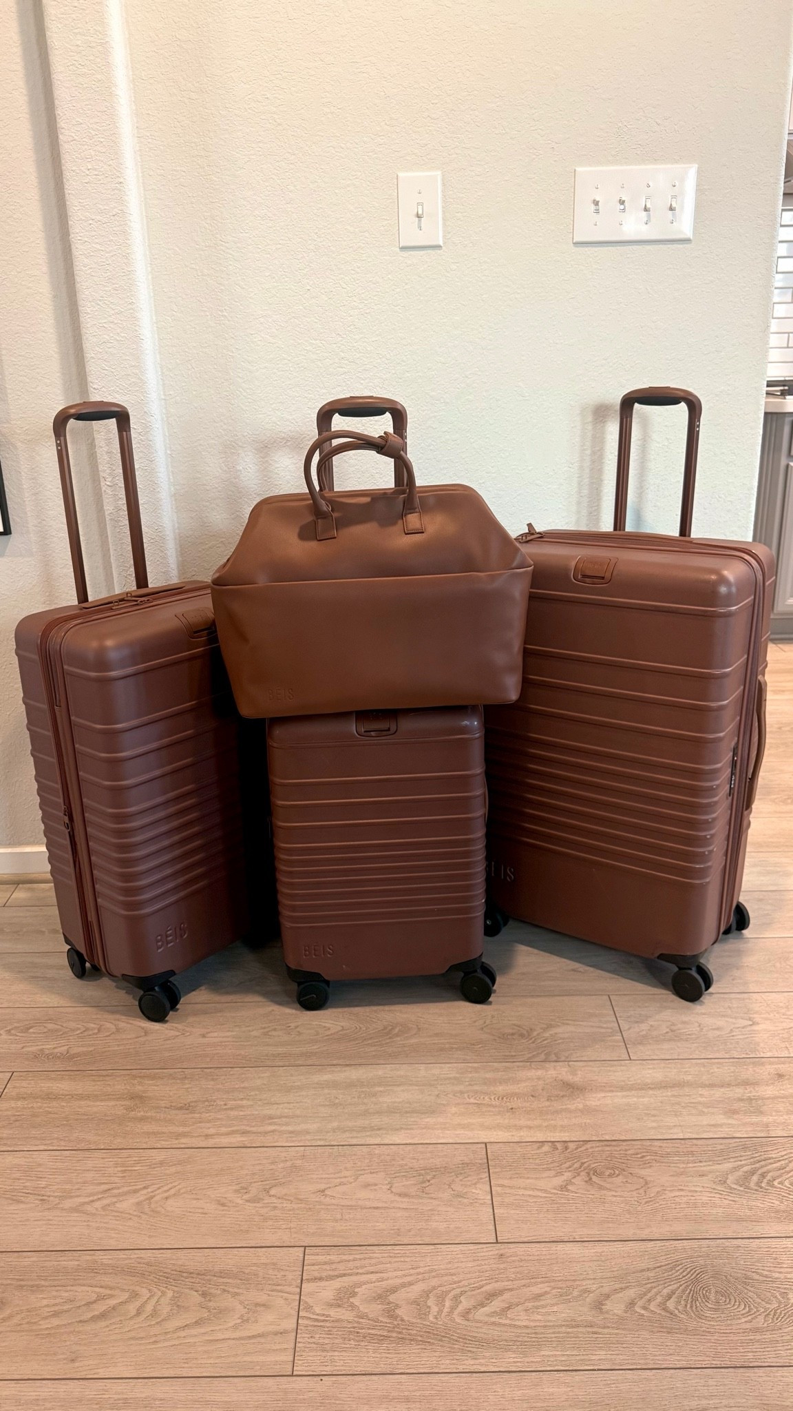 The perfect family luggage set!🤎

#LTKTravel #LTKKids #LTKmomlife