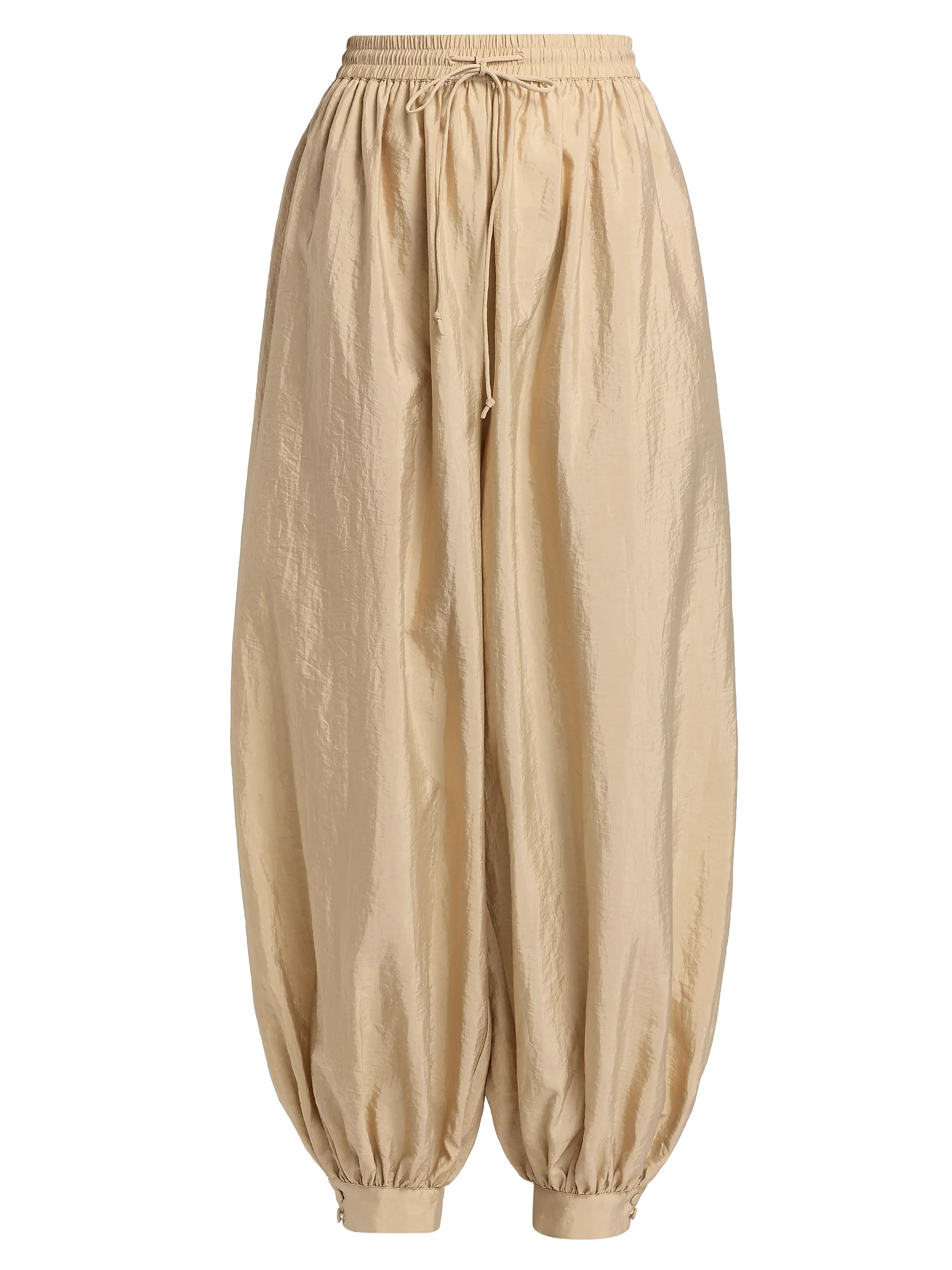 Cinq à Sept Verne Tumbled Woven Balloon Pants | Saks Fifth Avenue | Saks Fifth Avenue
