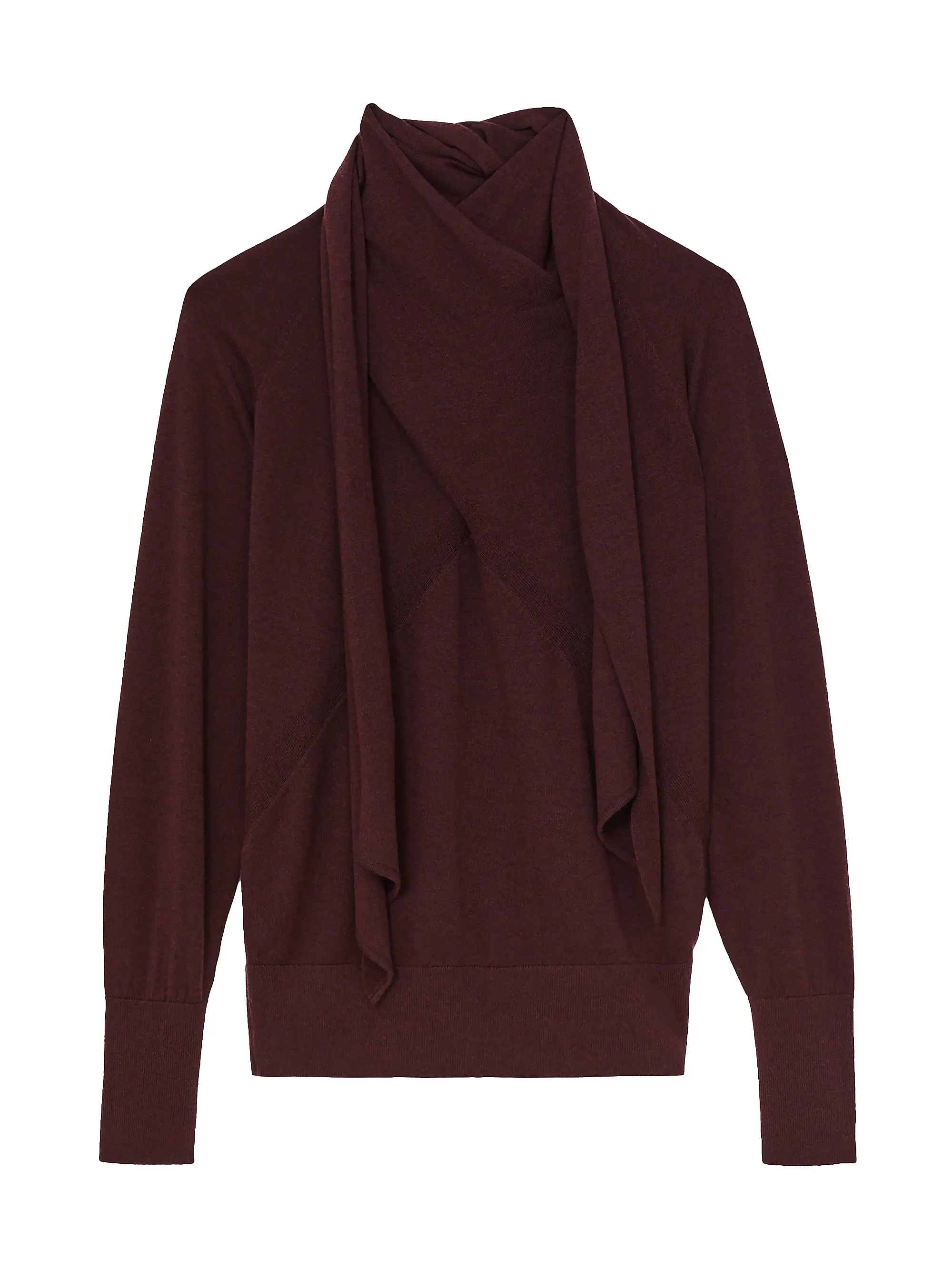 Alexis Wool Scarf Sweater | Saks Fifth Avenue
