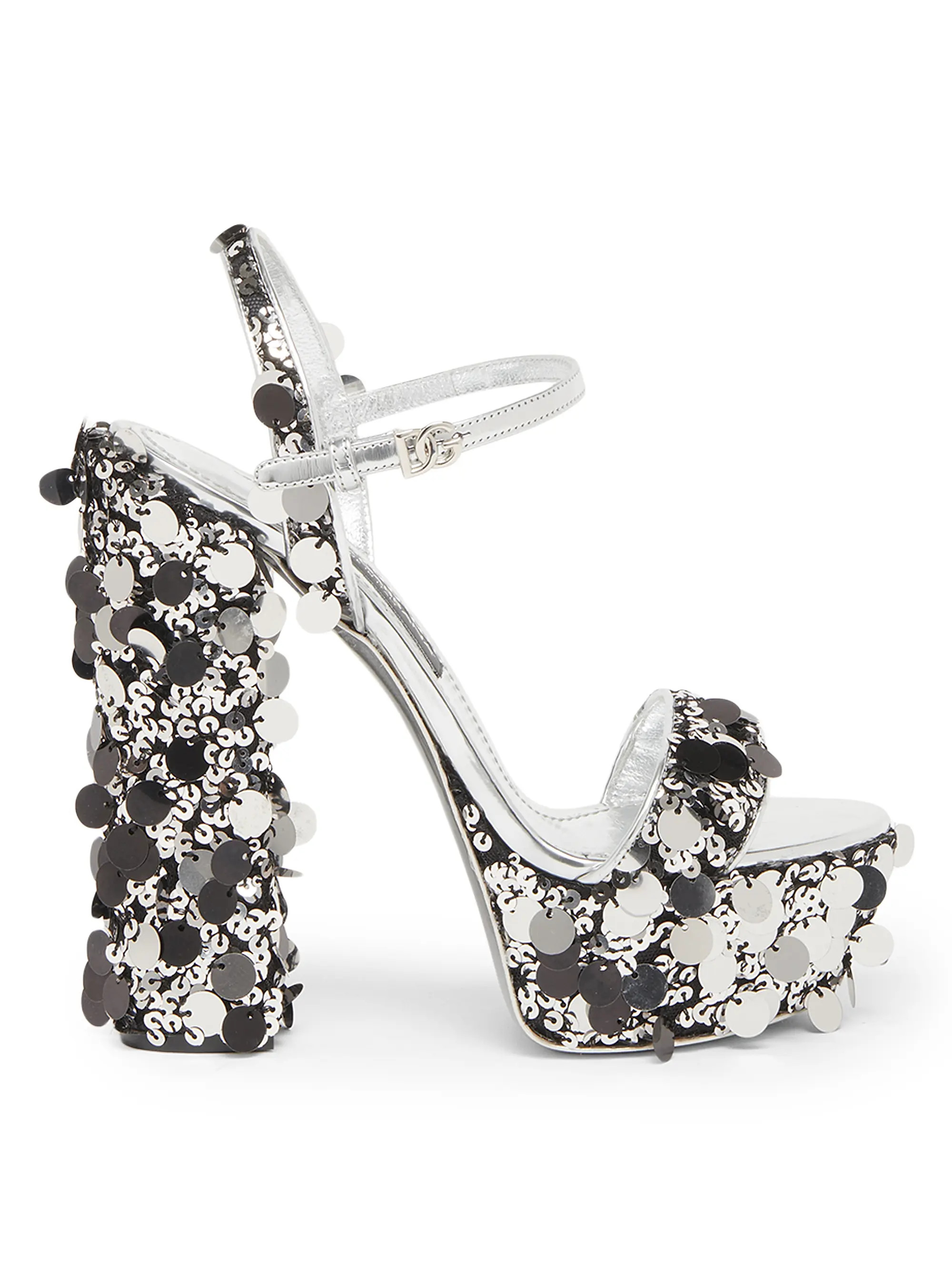 Paillettes 140MM Platform Sandals | Saks Fifth Avenue