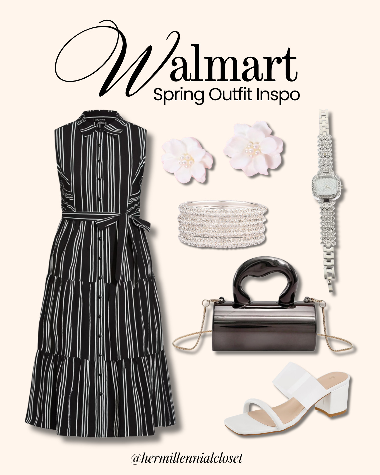 Walmart Spring Outfit 🖤

Classic, polished, and effortlessly chic, shop the look ✨ 

 #LTKootd #LTKSeasonal