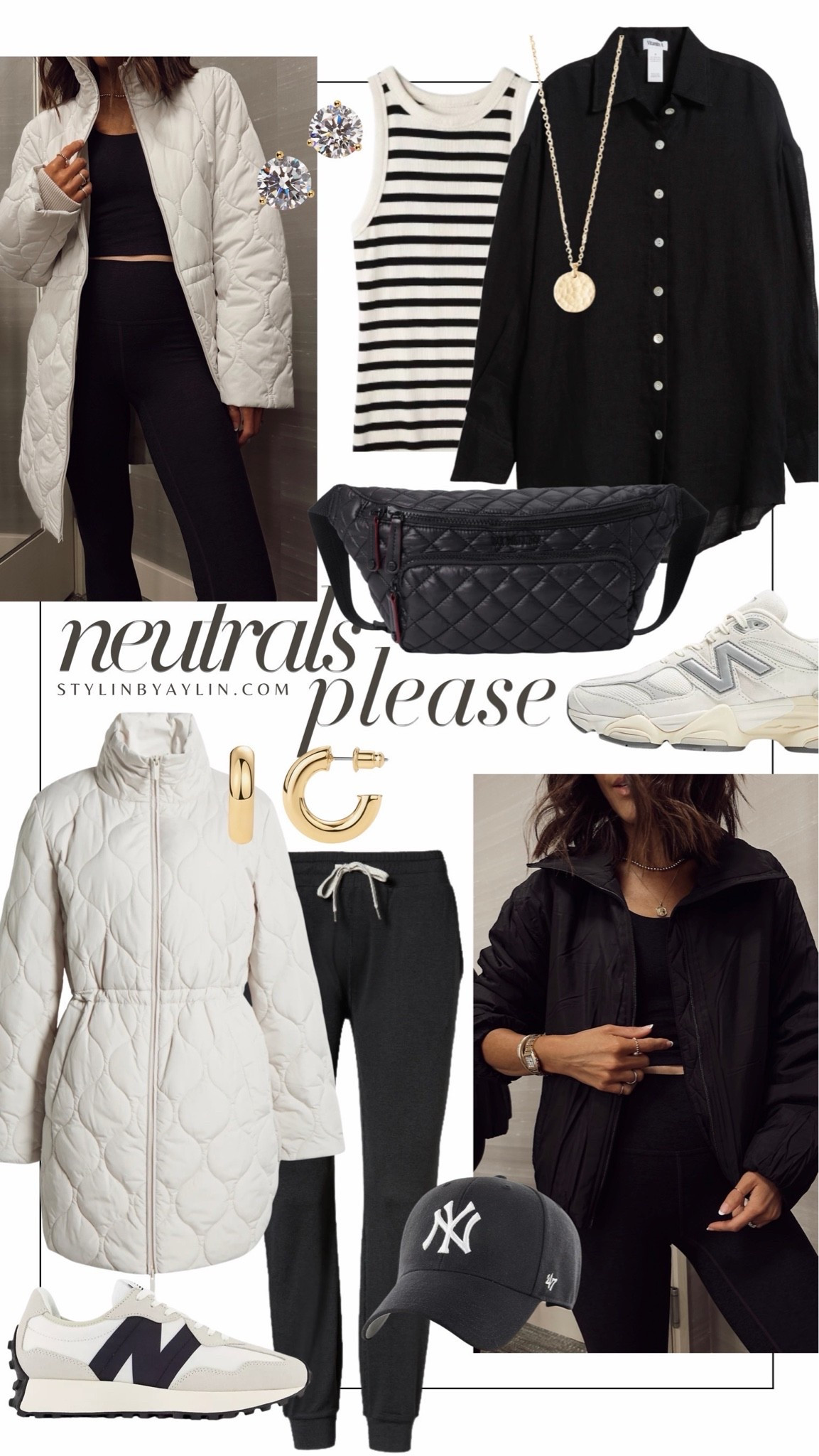 Neutrals please 🙌🏼❤️ sharing a roundup of neutral athleisure pieces I’m loving xx #stylinbyaylin #aylin

#LTKSeasonal #LTKOver40