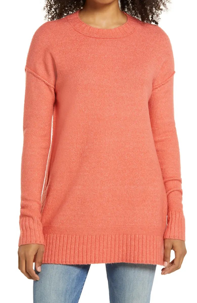 Side Snap Tunic Sweater | Nordstrom