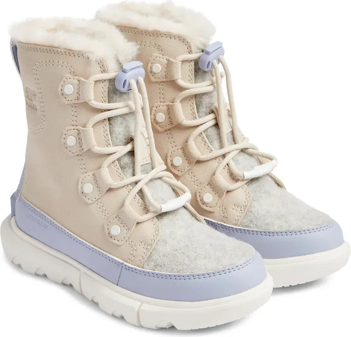 SOREL Kids' Explorer Waterproof Lace-Up Boot | Nordstrom | Nordstrom