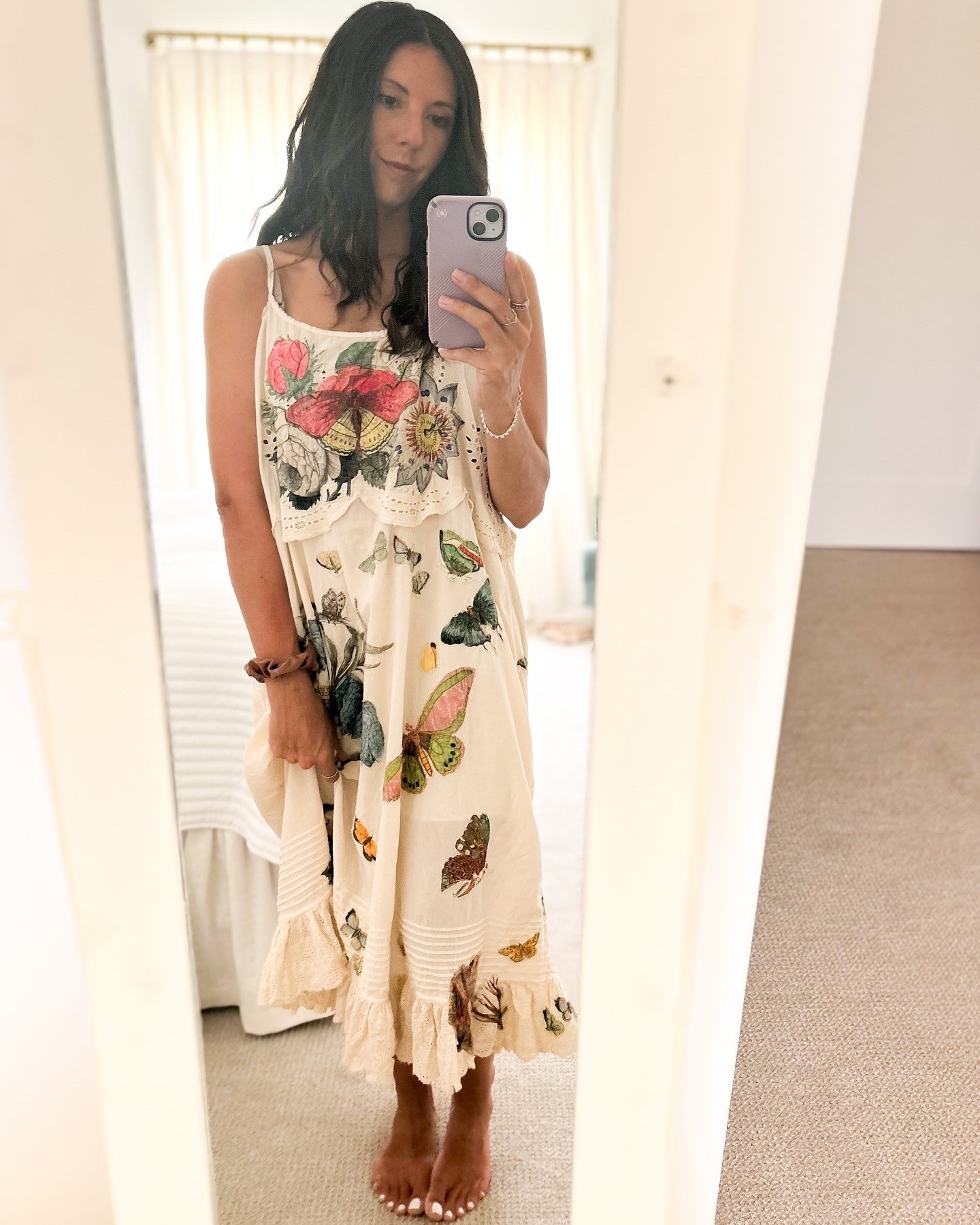 Gorgeous Magnolia Pearl Flor de la Pasion dress - butterfly appliqués, eyelet  

#LTKStyleTip #LTKSeasonal