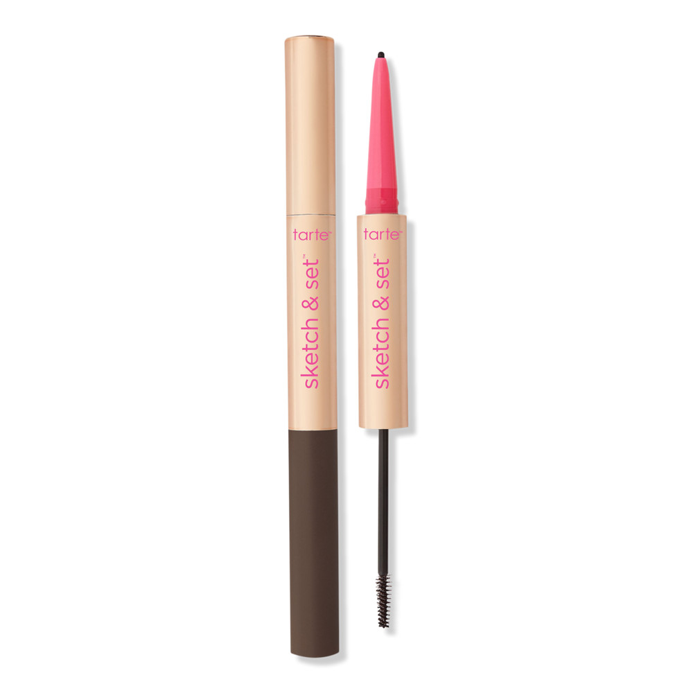Tarte Big Ego Sketch & Set Brow Pencil & Tinted Gel - Dark Brown | Ulta