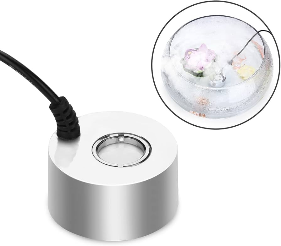 AGPTEK® Aluminum Mist Maker Fog Maker for Water Fountain Pond Rockery Fishtank Vase Birdbath | Amazon (US)