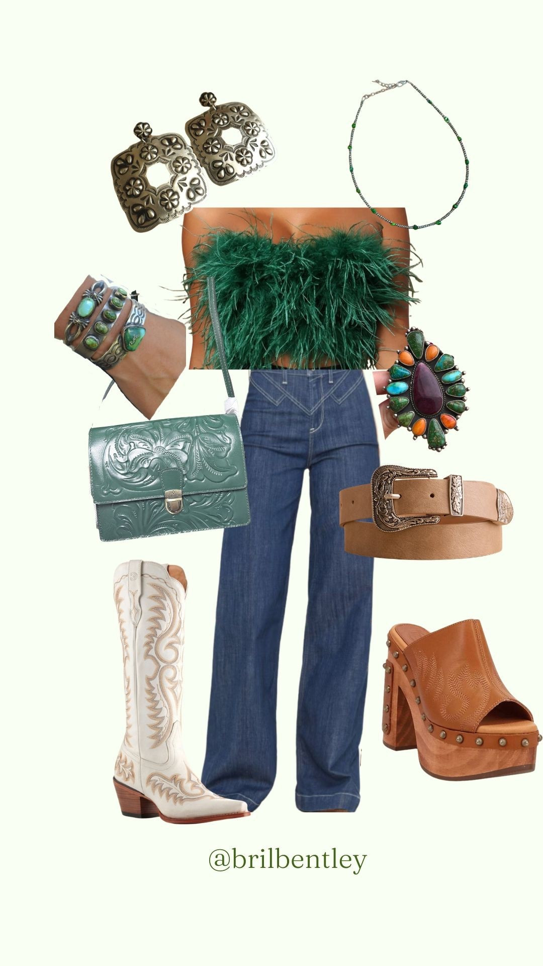 Funky western fit! 

#LTKootd