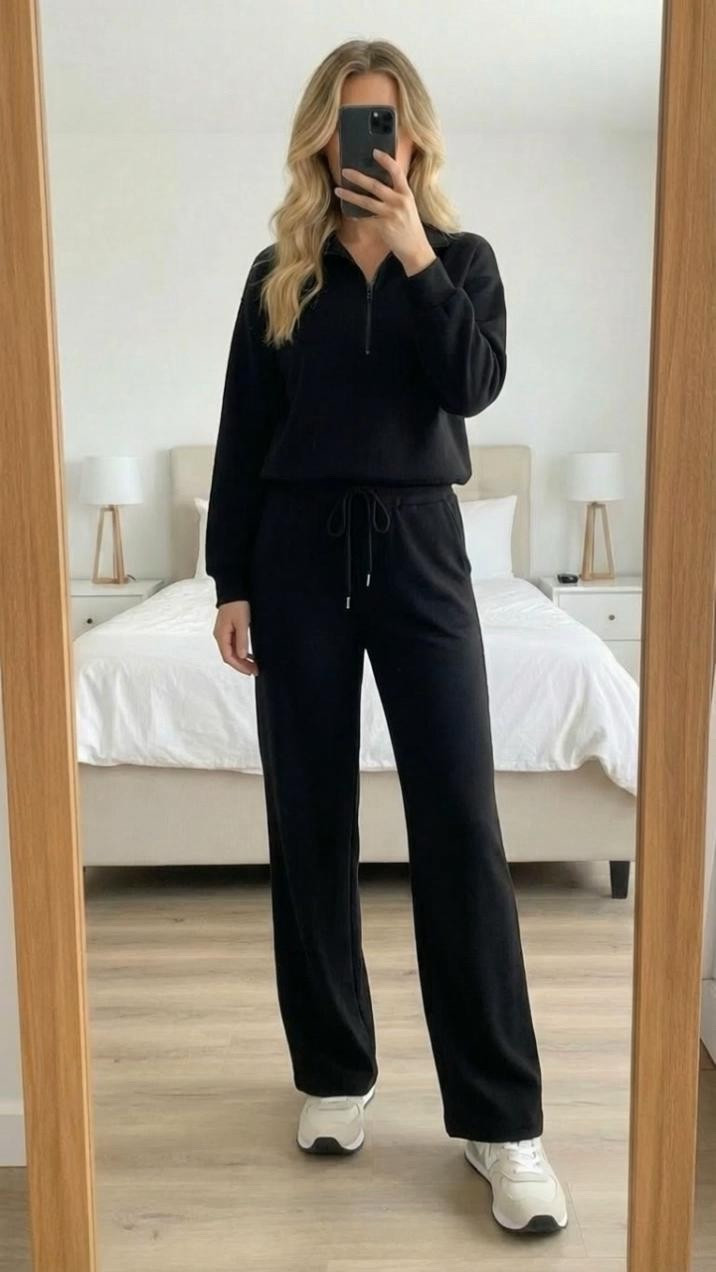 I didn’t plan on getting dressed today.
I planned on being comfortable.
It was one of those mornings — slow coffee, quiet house, nowhere to rush. I reached for the softest pieces I own, the ones that feel like a deep exhale. Clothes that don’t pinch, don’t demand, don’t try too hard… but still make me feel like myself.
Comfy clothes aren’t about giving up.
They’re about choosing ease.
About letting your day unfold instead of forcing it.
And honestly? Some of my favorite days start exactly like this. 🤍 

#LTKgrwm #LTKmomlife #LTKdayinmylife