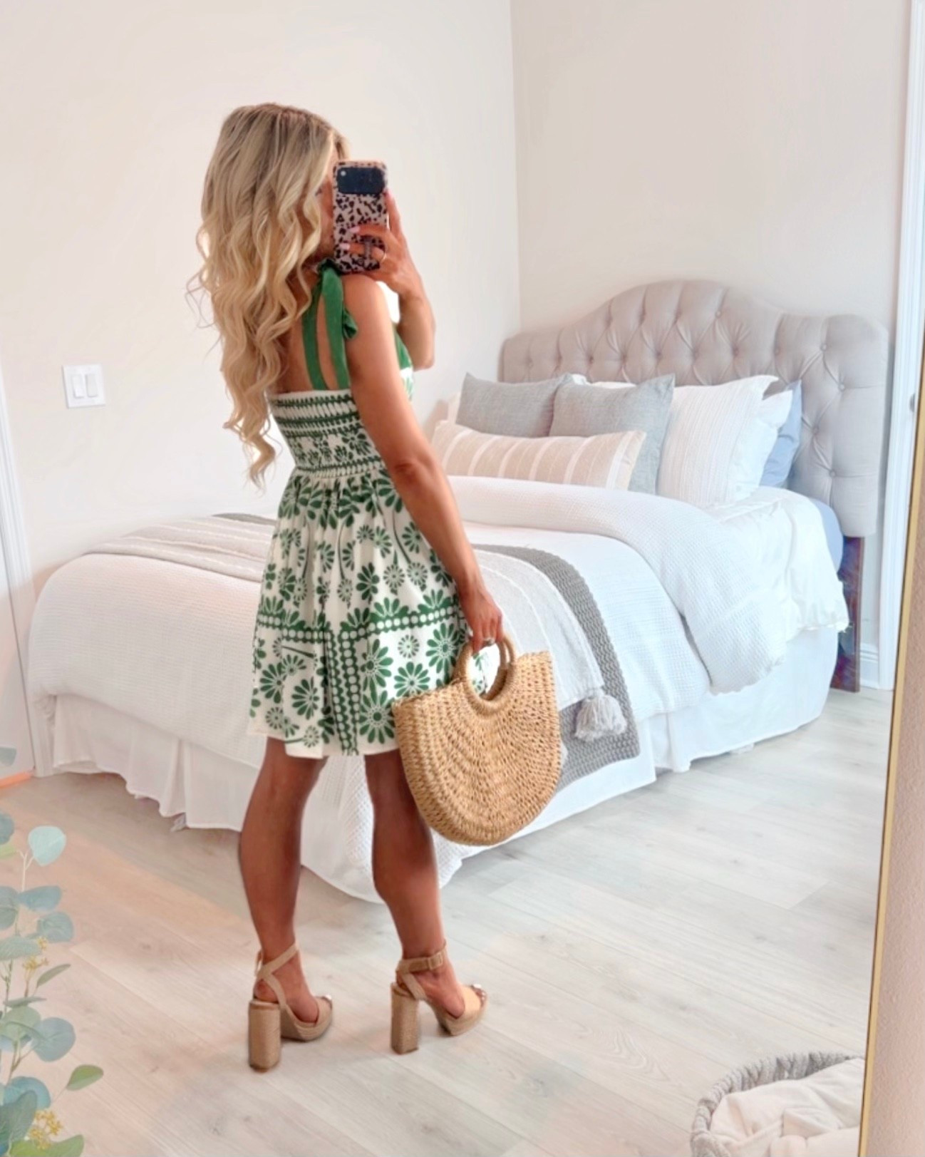 Vacation Dress, Resort Dress, Sundress, Tropical Dress, Boho Dress, Floral Dress, Resortwear, Vacation Outfit, Straw Bag, Summer Dress, Floral Dress 

#LTKootd #LTKTravel #LTKSeasonal