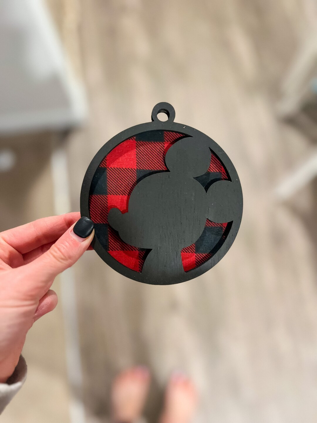 Mouse Flannel Ornament - Etsy | Etsy (US)